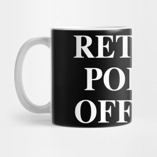 Retired Police Officer Mug